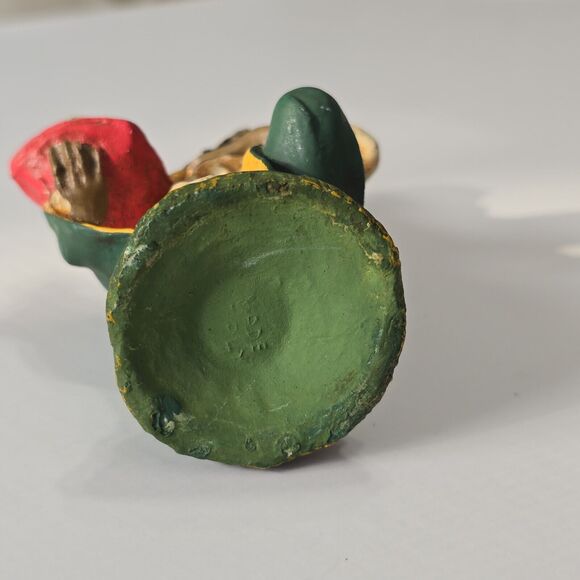 Vintage Italian Nativity Chalkware Wiseman Figure Italy - Picture 4 of 5